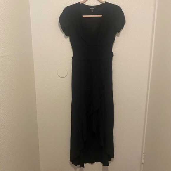Express Dresses & Skirts - NWT EXPRESS Navy Blue Short Sleeve Maxi Dress Size S